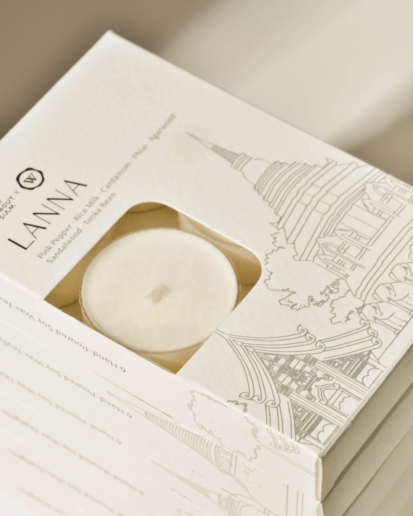 The Kingdom Collection Hand-Poured Tealights | Lanna