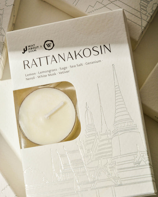 Kingdom Collection Hand-Poured Tealights | Rattanakosin