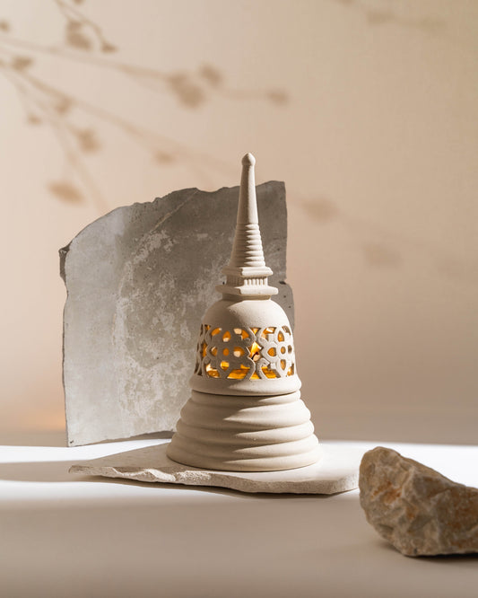 The Enlightening Stupa | Matte White