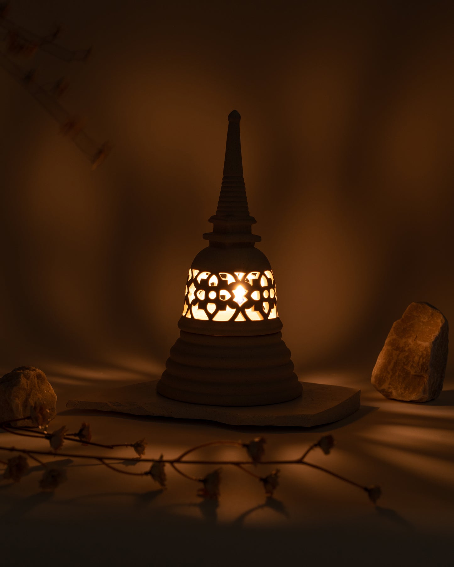 The Enlightening Stupa | Matte White