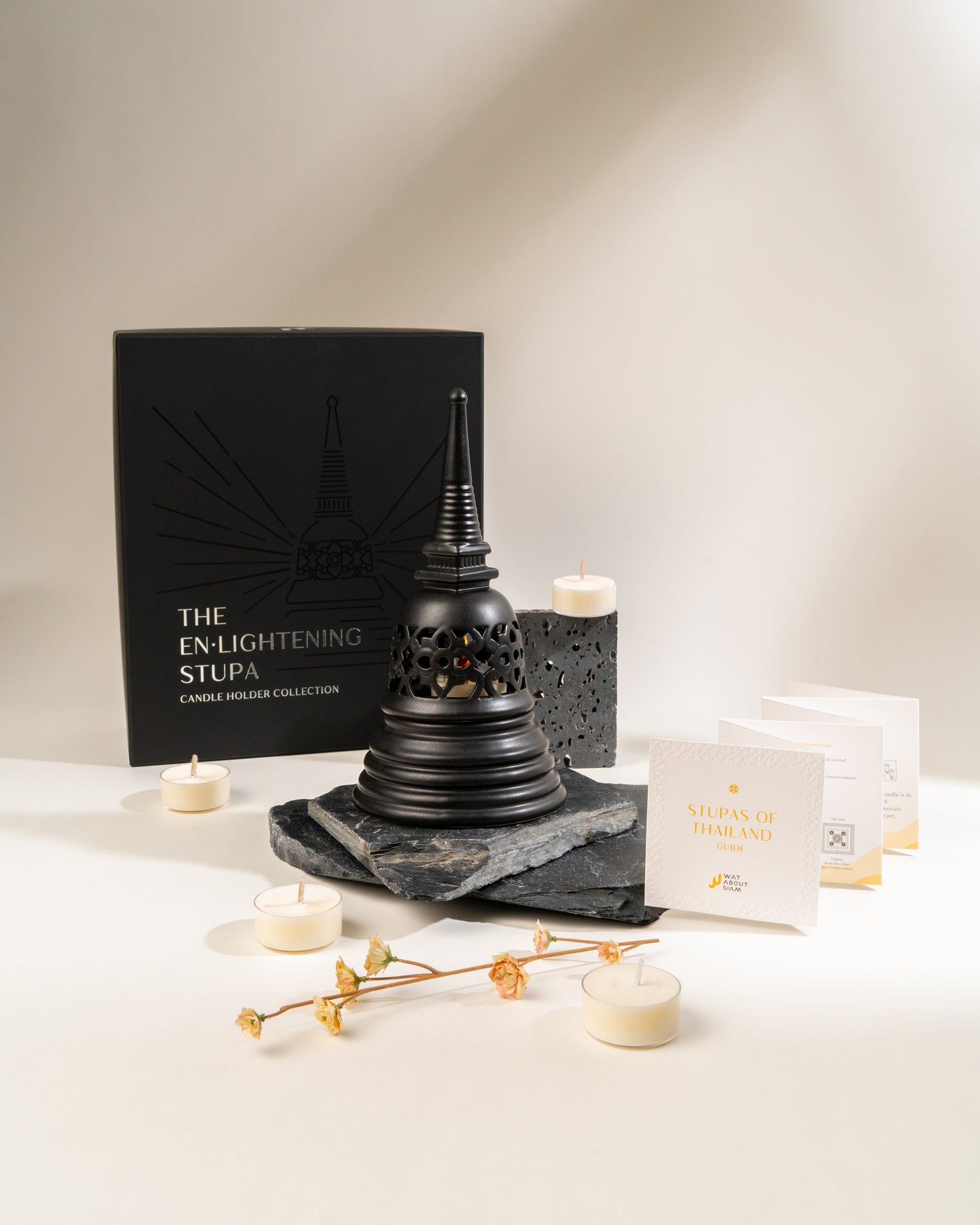 The Enlightening Stupa | Black